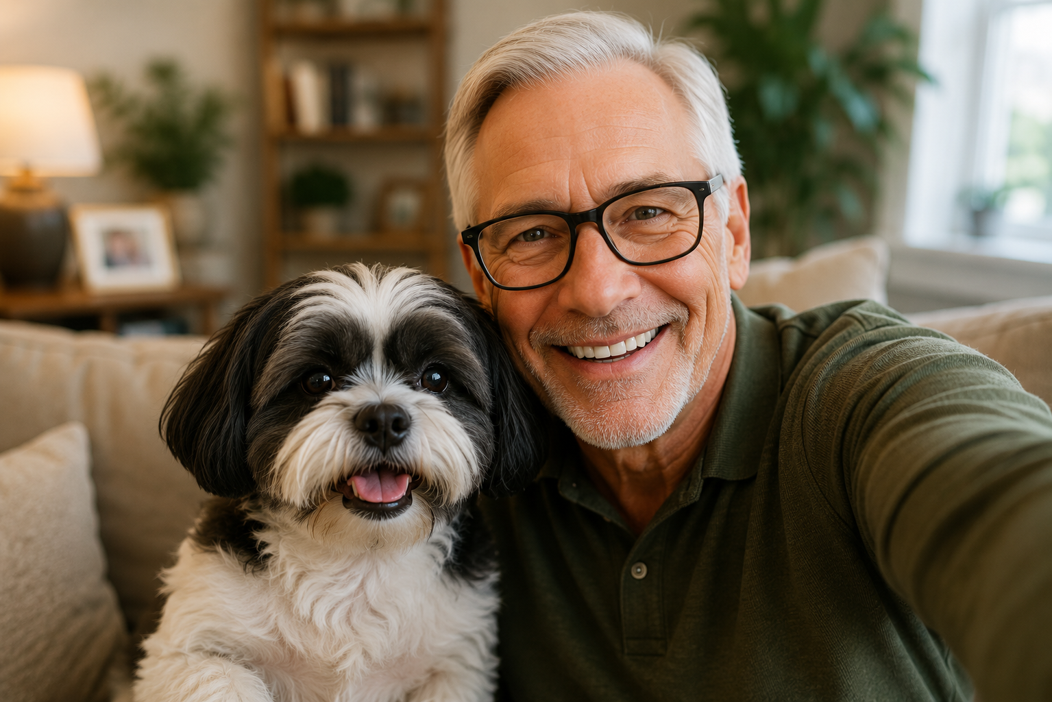 Milo with Robert